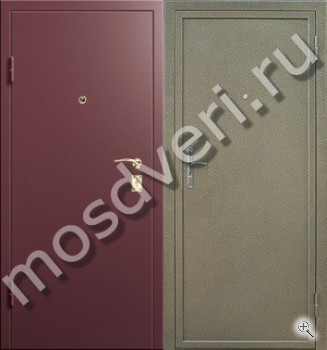 Дверь стандартная с отделкой порошком - купить от производителя Мосдвери Дверь стандартная с отделкой порошком